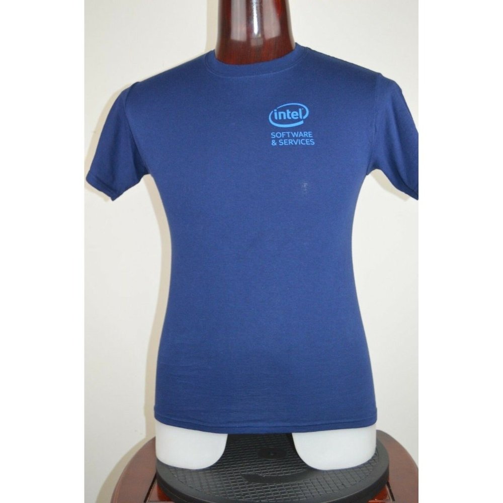 Intel Software Blue Code Benders Develop T Shirt S - image 1